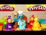 The Teletubbies have Play Doh Tubby Toast by The Cookie Monster Chef