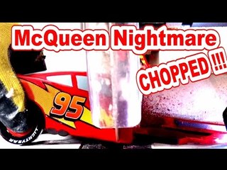 Pixar Cars 3 Lightning McQueen Nightmare Chopped Up in a ChopSaw Parody by the Cars2 Lemons