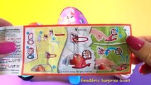 Kinder Maxi & Joy Surprise Eggs for Kids Hello Kitty Candy Chocolate by Ema&Eric Surprise Giant