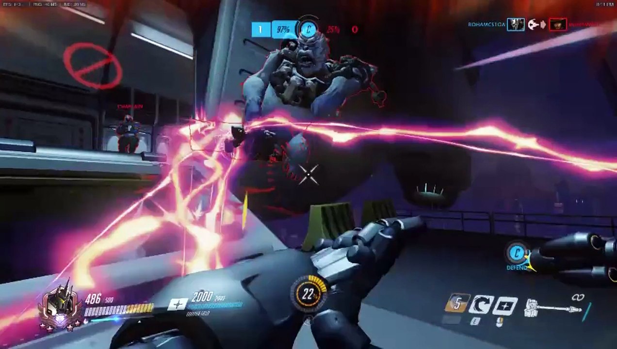 Overwatch: When you are overly aggressive.