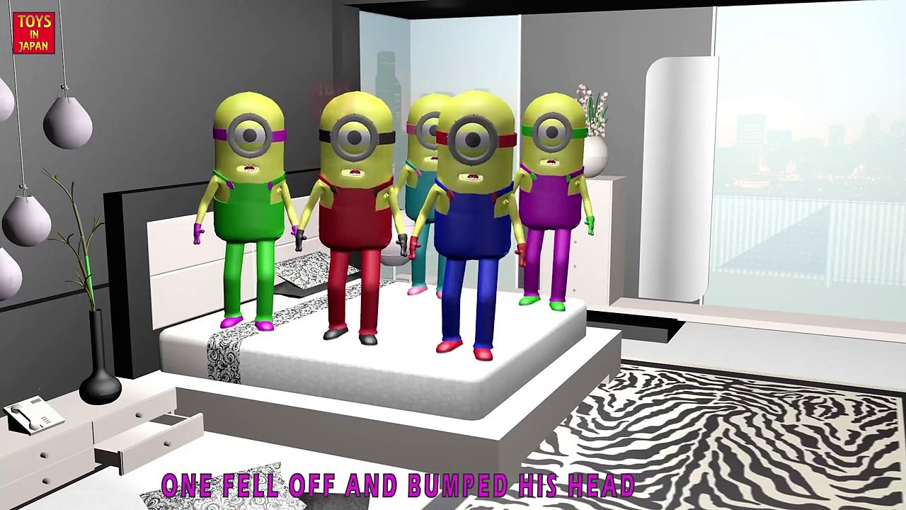 5 Little SUPERMAN Jumping On The Bed | Nursery Rhymes Children Songs | 3D Animation