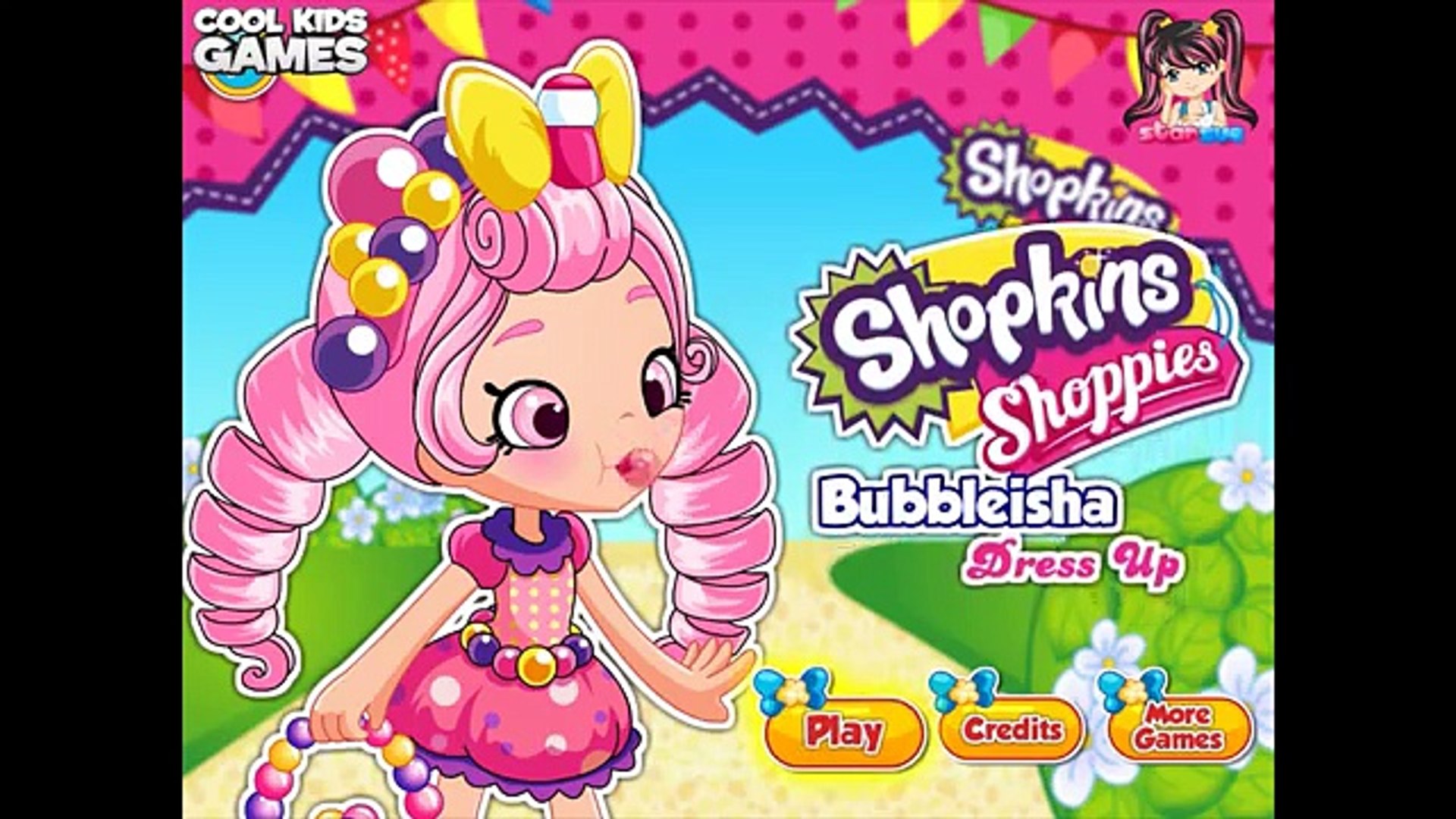 ⁣Мультфильм уборка эпи для полный игра девушка Дети номер Магазины Shopkins bubbleisha shopkis