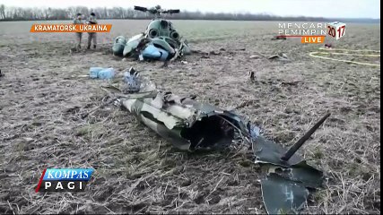 Helikopter Jatuh Akibat Tabrak Kabel Listrik