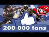 Gaming live - 200 000 Fans jvcom