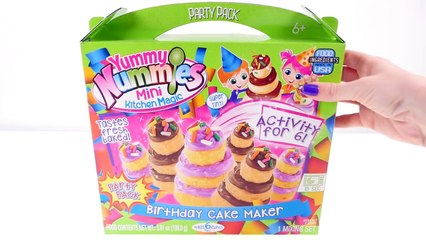 Yummy Nummies Cake Maker * Making Awesome Mini Birthday Cakes * DCTC Cooking Videos