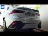 Prueba Lexus IS 25 Aniversario: sonido del motor