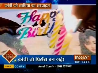 "Yeh Rishta Kya Kehlata Hai" Star Gayu-Kanchi Singh's Birthday Celebration with Team