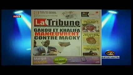 Revue de presse de ahmed aidara du 28 mars 2017