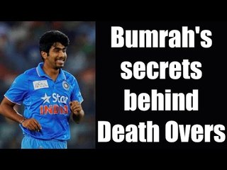 Download Video: Jasprit Bumrah says, Past performance in death overs gave me confidence | Oneindia News