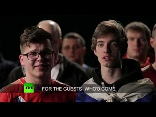 'Dare, dare, don't be scared': Russian chant for British football fans