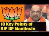 BJP releases Manifesto for upcoming UP election | Oneindia News