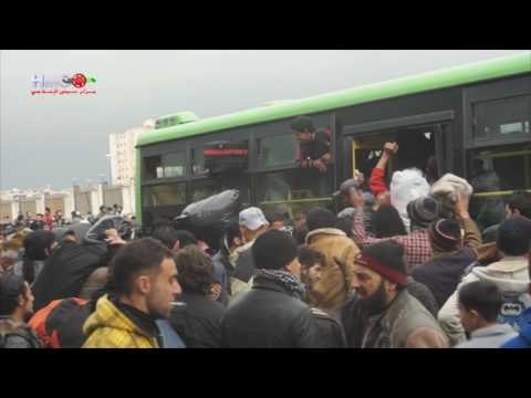 Second Rebel Convoy Leaves Al-Waer Under Government Evacuation Deal