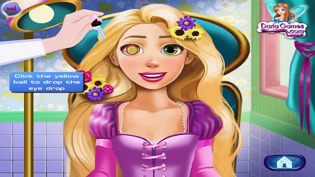 ᴴᴰ ღ Princess Elsa, Frozen Anna & Tangled Princess Rapunzel Eye Treatment Games ღ (ST)