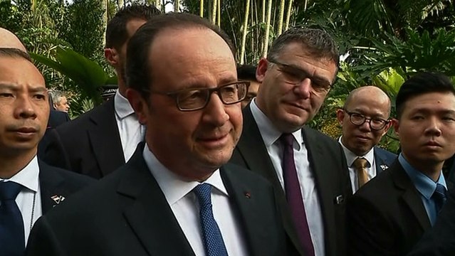 Interview au jardin botanique de Singapour