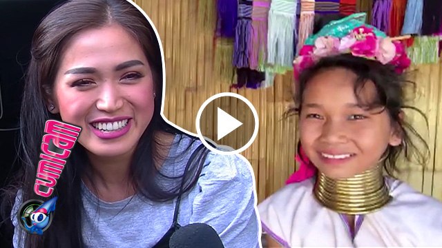 Jessica Iskandar Diapit Si Leher Panjang - Cumicam 27 Maret 2017