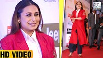 Rani Mukerji's First Red Carpet Appearance Post Delivery