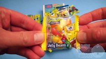 SpongeBob SquarePants Party! Opening HUGE Surprise Egg Blind Bag Mega Bloks