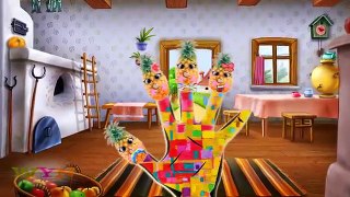 Play Doh Cherry Pineapple Learn Colors Modelling Clay Finger Family Baby Nursery Rhymes Fo