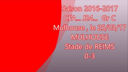 16 CFA J24 MULHOUSE REIMS 0-3
