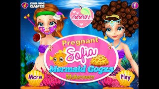 Sofia the First - Pregnant Sofia Mermaid Makeover - Disney Movie Cartoon Game for Kids in