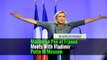 Marine Le Pen of France Meets With Vladimir Putin in Moscow