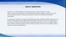 Website and Mobile app Development company in India - Smarther