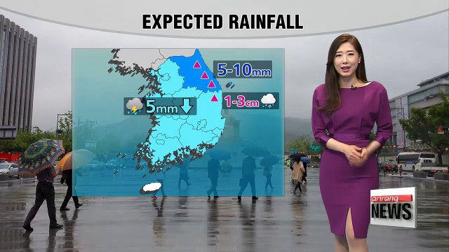 Overcast skies with rain at times, chilly afternoon