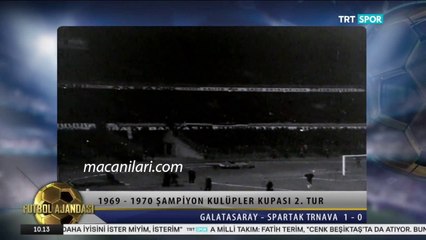 [HD] 26.11.1969 - 1969-1970 European Champion Clubs' Cup 2nd Round 2nd Leg Galatasaray 1-0 Spartak Trnava