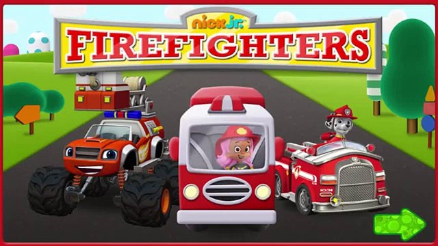 Nick Jr Firefighters - Paw Patrol Bubble Guppies Blaze and The Monster Machines Full Episodes