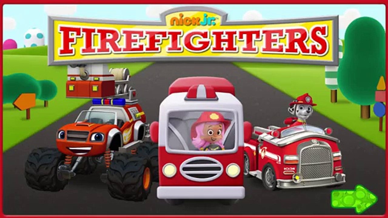 Nick Jr Firefighters - Paw Patrol Bubble Guppies Blaze and The Monster Machines Full Episodes