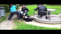 Motorcycle-Powered Merry-Go-Round Fail http://BestDramaTv.Net