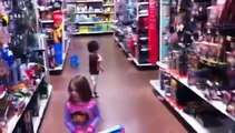 Spoiled Kids in Walmart.  Epic temper tantrum.  Self Control Fail.  Total mayhem rotten little bratz http://BestDramaTv.Net