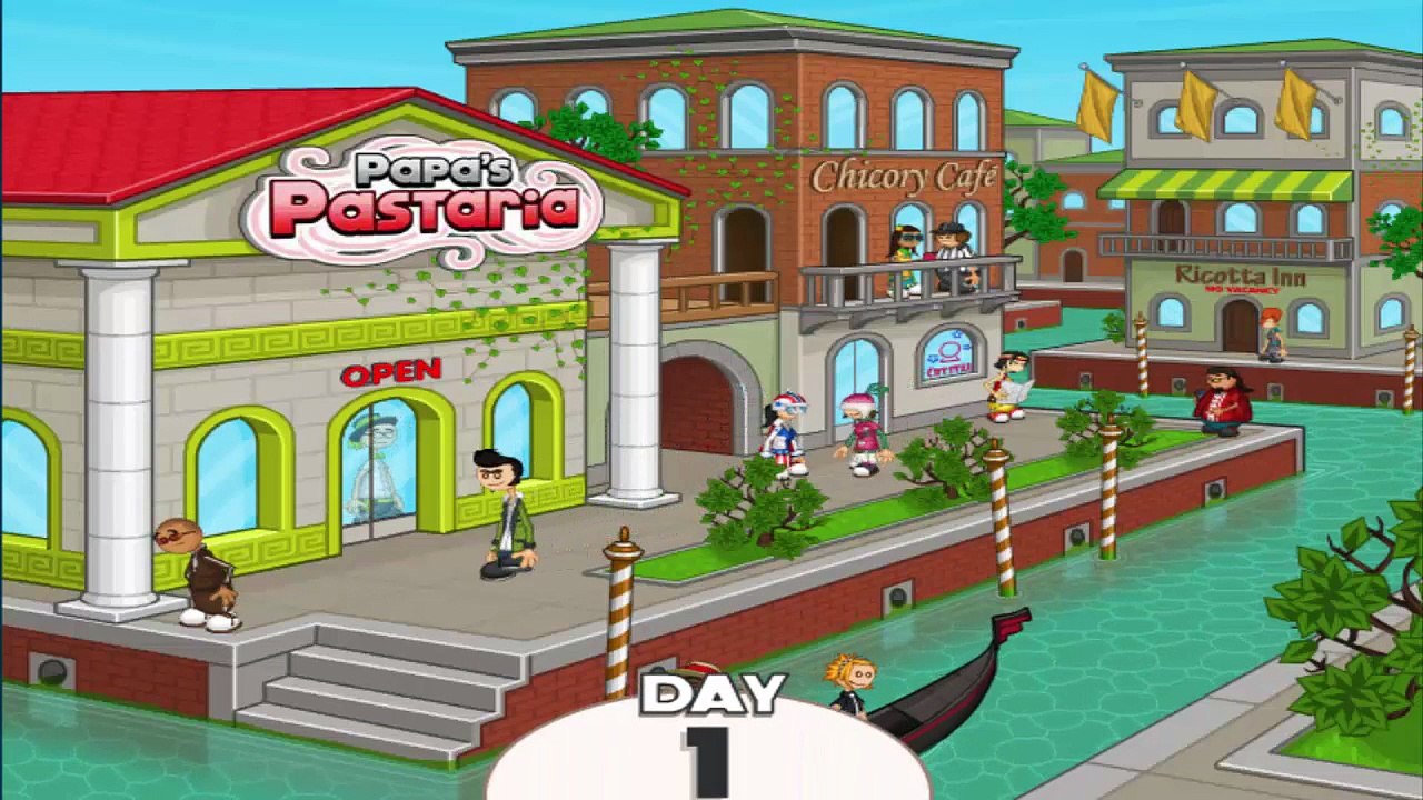 cooking game video-Papas Pastaria