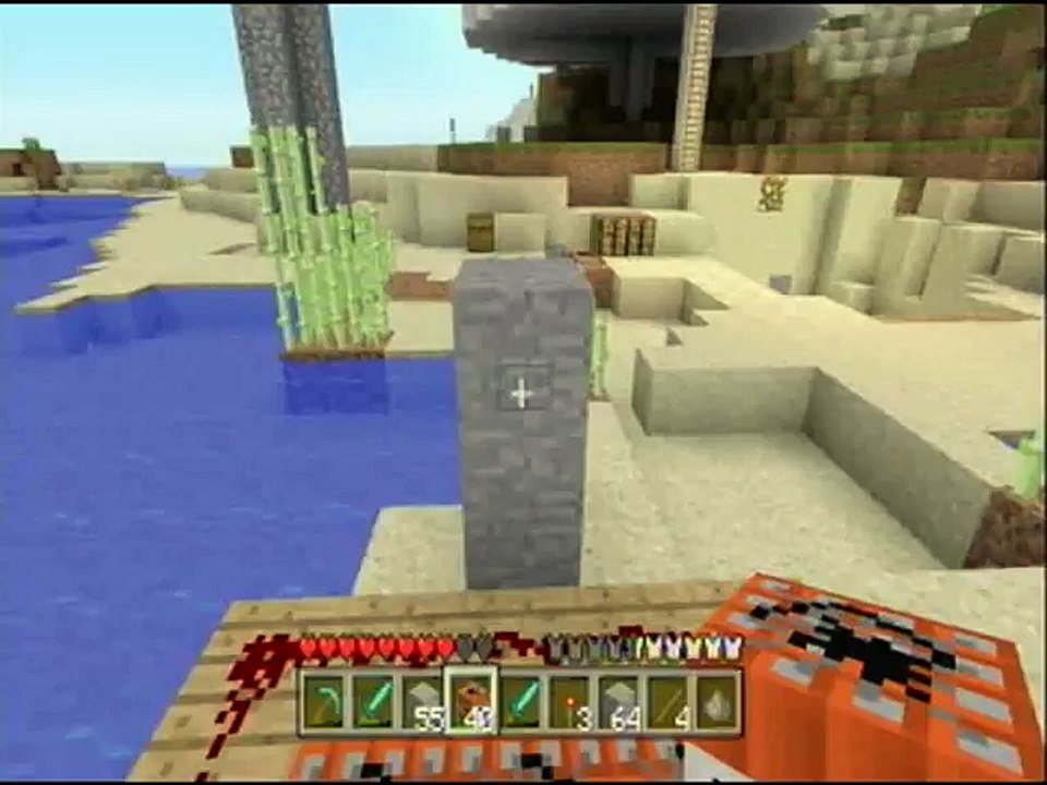 Minecraft TNT human cannon fail http://BestDramaTv.Net