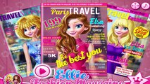 Elsa Fashion Magazine Modeling Career Outfit and Attire Frozen Dress Up Game For Girls