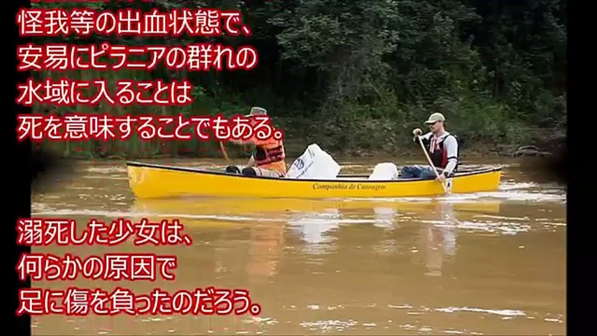 超 閲覧注意 ピラニアに捕食され白骨化した6歳少女がグロすぎる Video Dailymotion