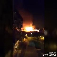 Bondy : Incendie très impressionnant et explosions dans une zone industrielle conforama monsterbuzz.fr