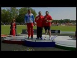 Athletics -  men's shot put F44 Medal Ceremony  - 2013 IPC Athletics World Championships, Lyon