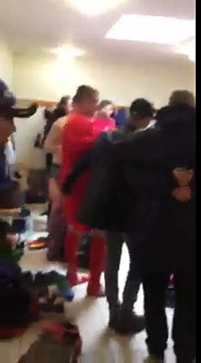 Cris de guerre de la victoire contre le LAF JF Mazingarbe du Dimanche 19 Mars 2017