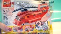 Lego Helicopter Red Rotors Animated Building Instructions (Creator 31003 Stop Motion How T