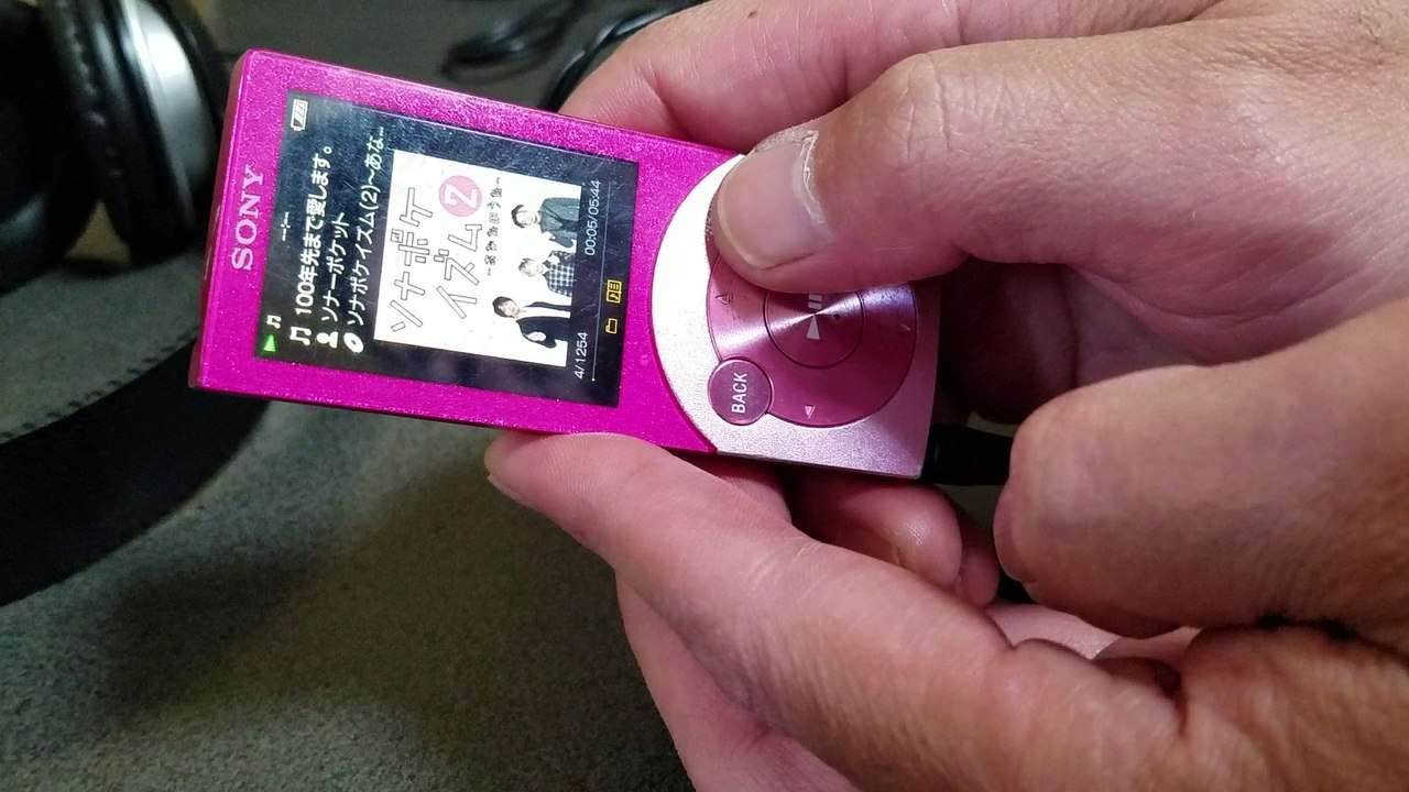 SONY ウォークマン NW-S644 （ピンク）