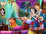 Disney Princess Elsa, Anna, Rapunzel, Snow White Baby Feeding Games Compilation