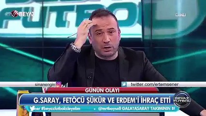 Canlı yayına bağlanmak isteyen Hakan Şükür'e Ertem Şener'den cevap
