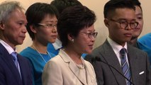 La favorite de Pékin devient chef du gouvernement hongkongais