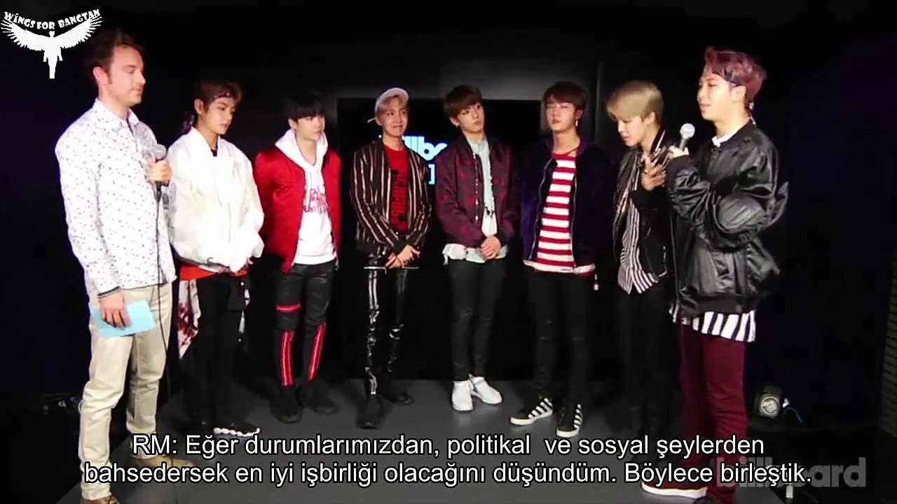 170322 - BTS  BİLLBOARD  CANLI YAYINI