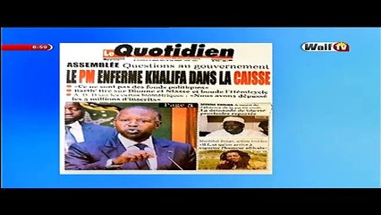 Revue de presse Walftv du 24 mars 2017