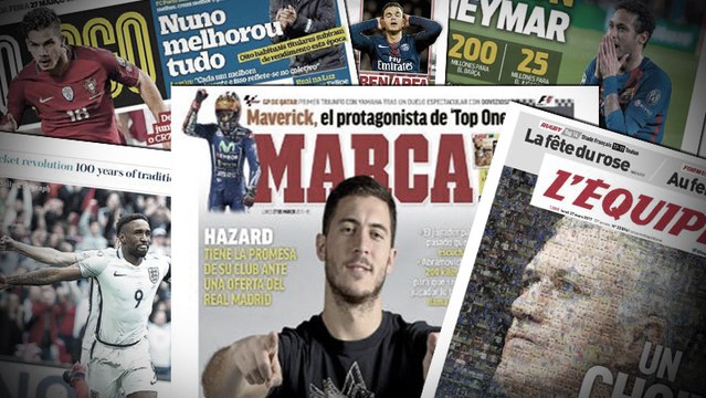 MU prépare une offre astronomique pour Neymar, ça chauffe pour Hazard au Real Madrid