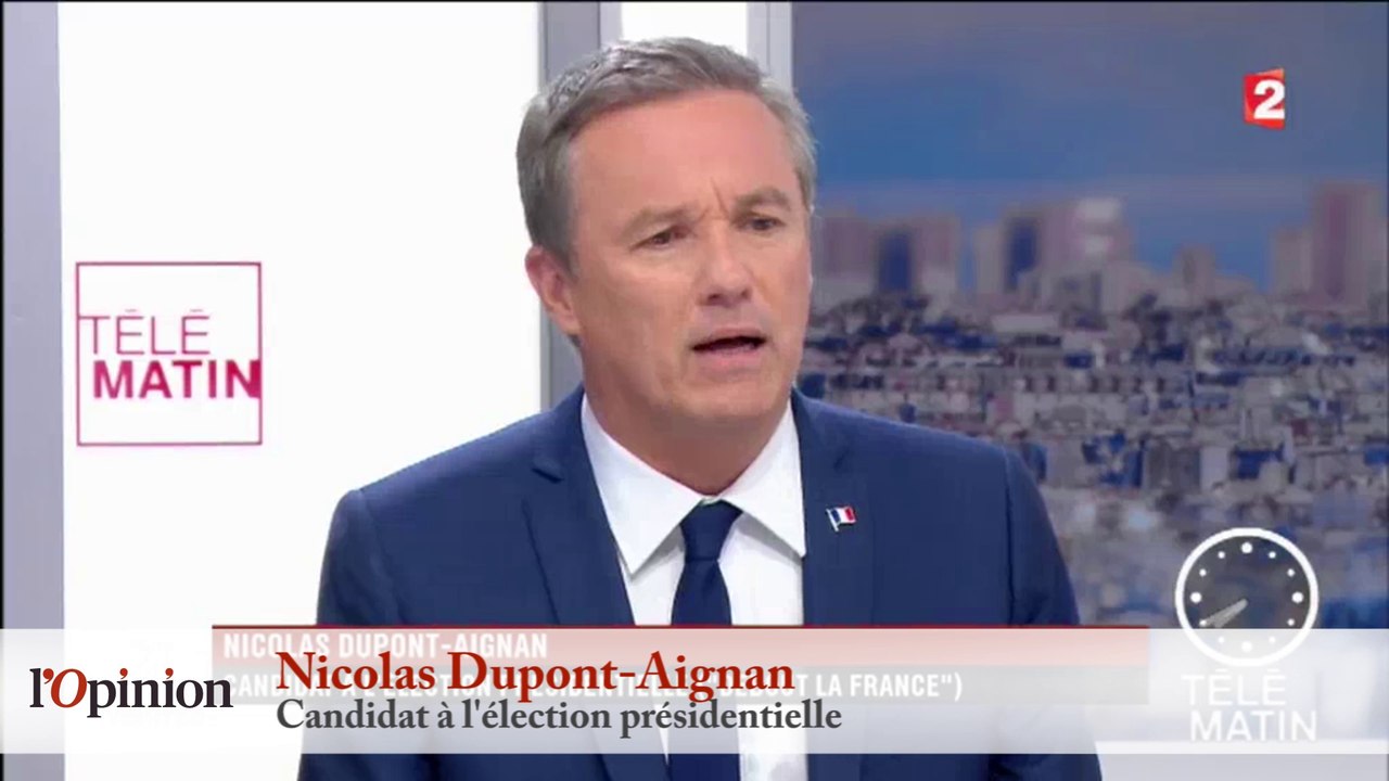Nicolas Dupont-Aignan : «Les Guyanais méritent qu’on les écoute, ils méritent le respect»