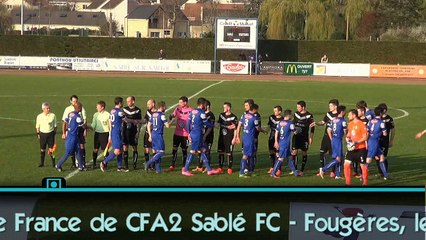 SFC - Fougeres les buts et une reaction