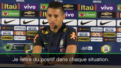 Qualifs CdM 2018 - Marquinhos : "J'essaie de rester positif"